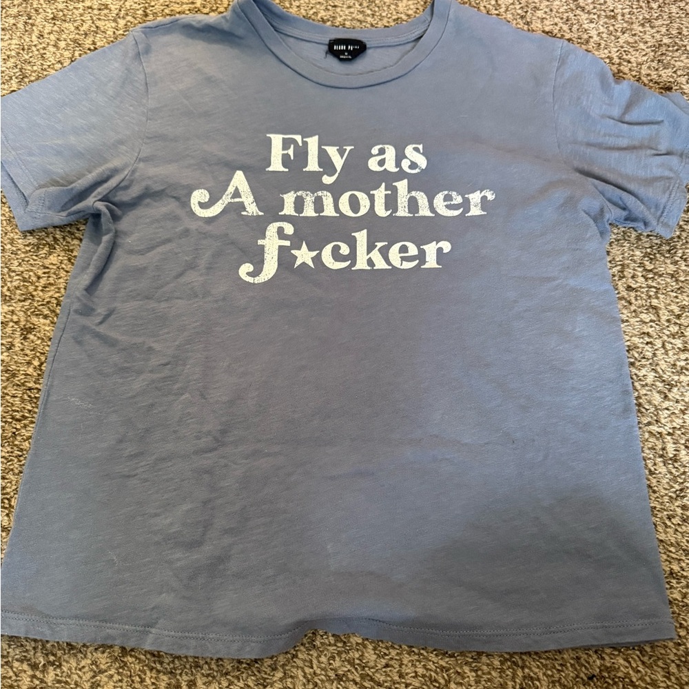 Blue Graphic T-Shirt